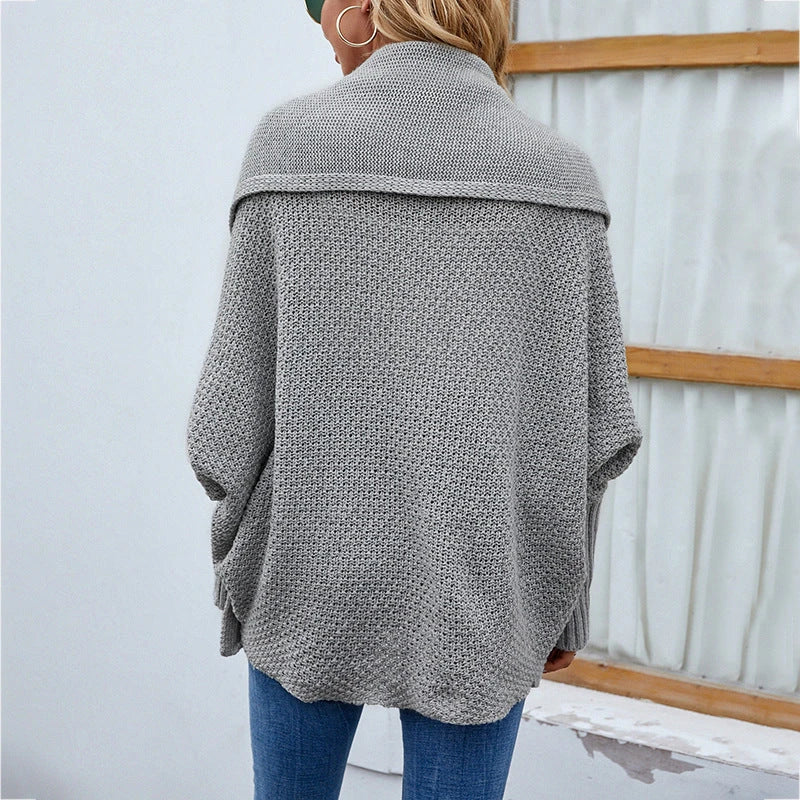 A stylish, knitted cardigan jacket for women in a variety of colors and sizes