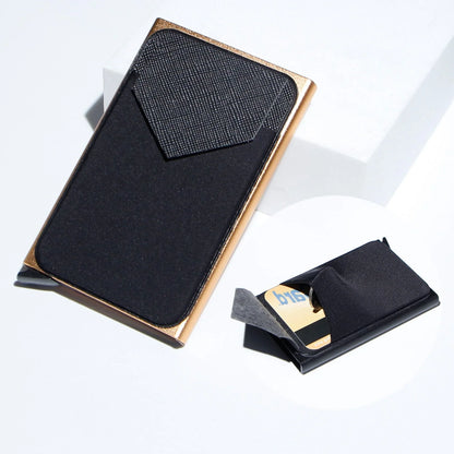 Aluminum alloy anti-theft multi card holder in various colors