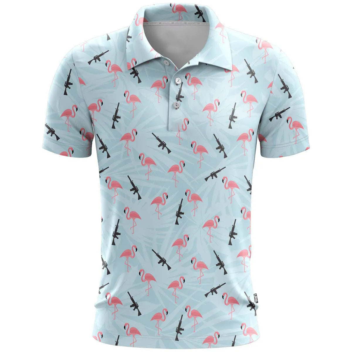 3D printed sports short-sleeve top in bird eye cloth with loose fit and multiple colour options