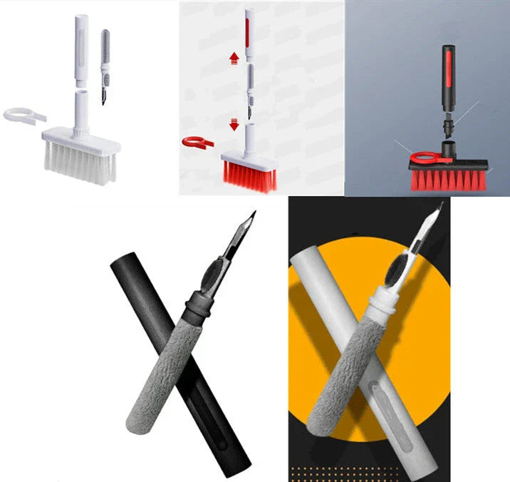 Premium Earbud Cleaning Pen - Portable Wireless Earphone Cleaner Tool for Bluetooth Earbuds, Headphones, and More