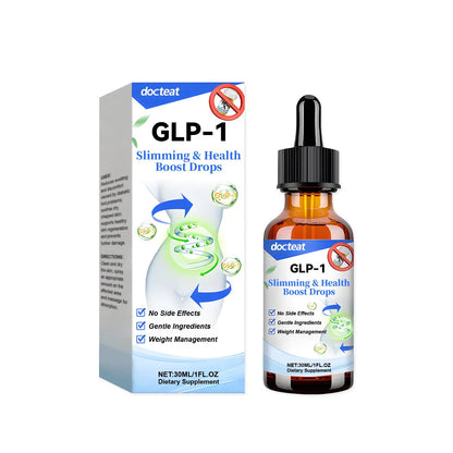30ml bottle of Traditional Chinese Medicine intestinal care drops with dropper