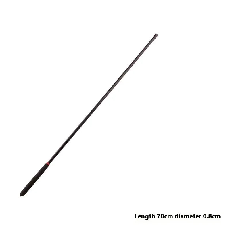 A straight resin measuring pointer for sewing and dressmaking tasks.