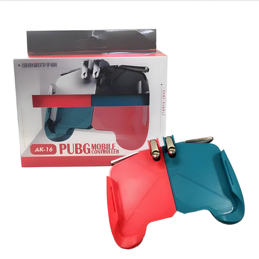 AK16 colourful extendable mobile phone gamepad with L1R1 triggers on an adjustable clamp