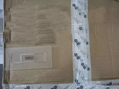 Non-marking hanging magnetic toothbrush holder with toothpaste squeezer in blue and grey