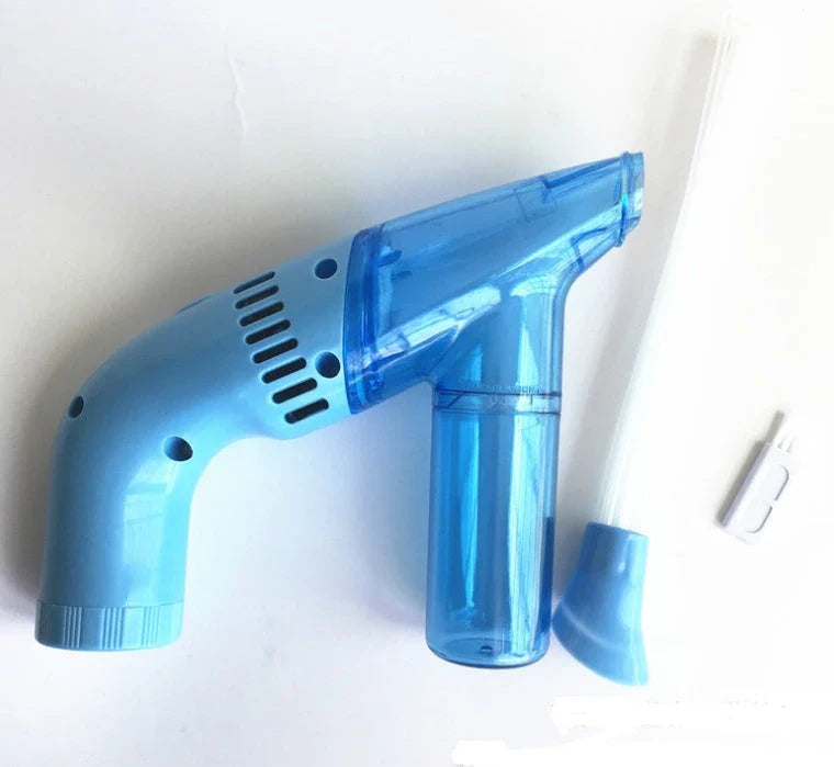 Portable Vacuum Cleaner with Flexible Suction Tubes and Compact Design for Versatile Cleaning