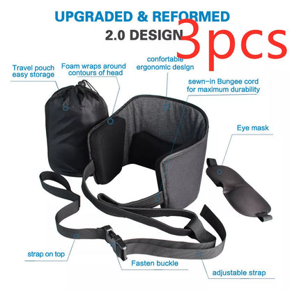 Neck Hammock Neck Stretcher in black grey for pain relief and mobility improvement