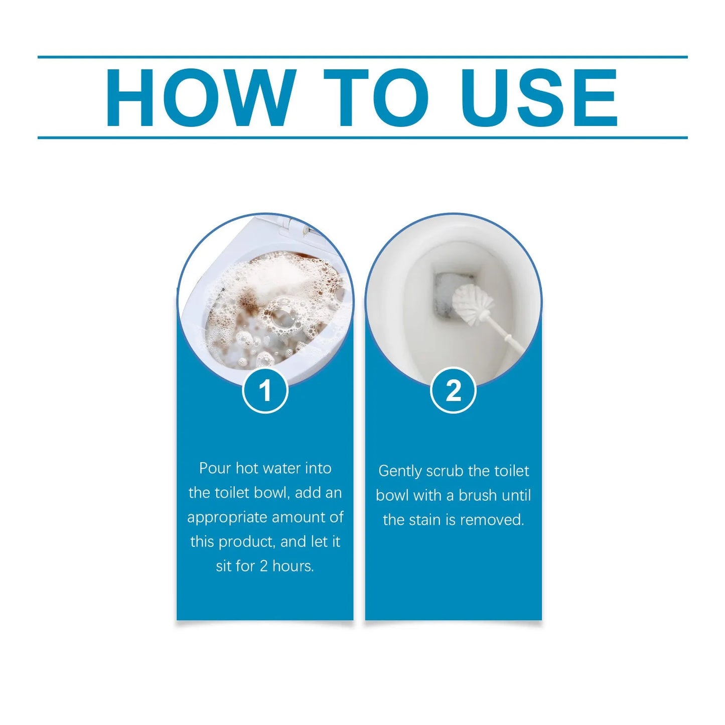 Pine Forest toilet descaler powder box showing four individual 30g foil sachets for cleaning limescale and stains.
