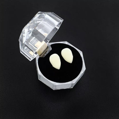 Halloween Vampire Zombie Dentures with adjustable fit for costumes