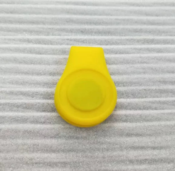 Silicone Golf Hat Clip Ball Marker Holder in vibrant colors for secure ball marker attachment