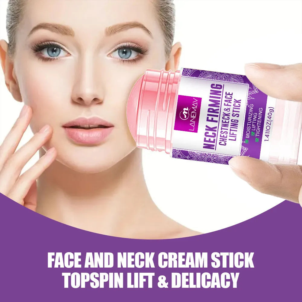 40g anti-wrinkle neck firming cream container for moisturising and hydrating neck skin