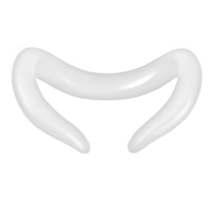 Silicone VR headset mask replacement in black, white, blue, and red