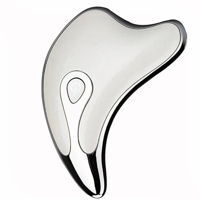 Electric Gua Sha Scraper with LED light for facial and body massage