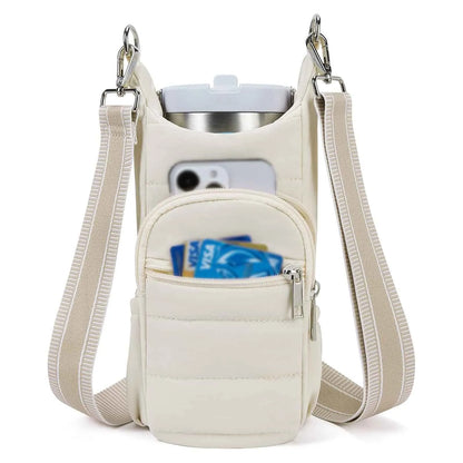 Cloth water bottle bag for bicycles in modern simplicity style