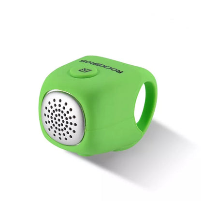 Electric horn mountain bike bell with elastic silicone material in various colors