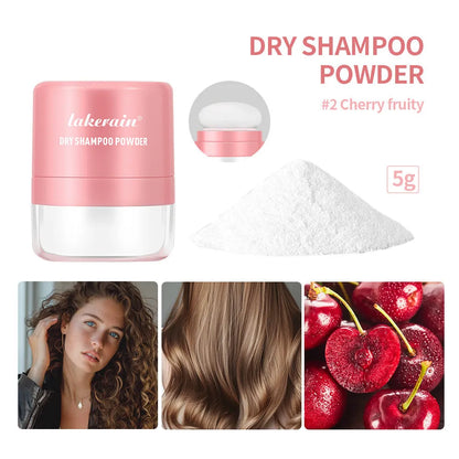 Disposable 5g hair dry cleaning booster powder with sponge applicator and headband