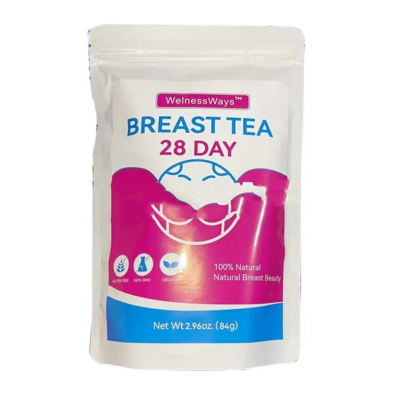 28 Day Slim Flat Tummy Tea variety pack for women's herbal detox and wellness programme