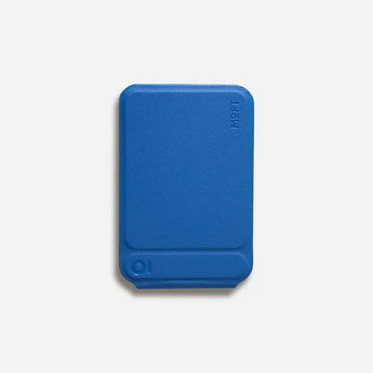 Black magnetic mobile phone holder case showing 96.5mm width and slim 6.9mm profile with N52SH magnets visible