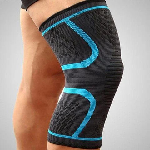 Breathable anti-slip knee support in various colors and sizes