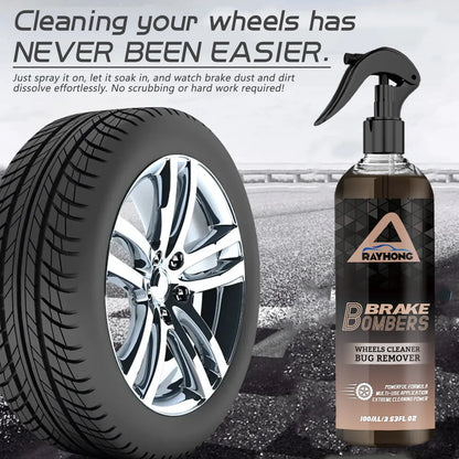 120ml car brake cleaner bottle with sponge towel for disc brake and caliper cleaning