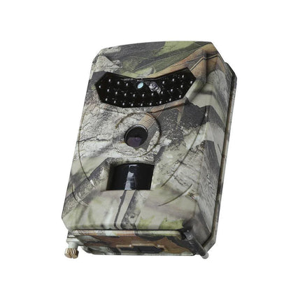 Premium 1080P trail camera with motion-activated sensor, infrared night vision, and weatherproof design for outdoor wildlife monitoring and hunting