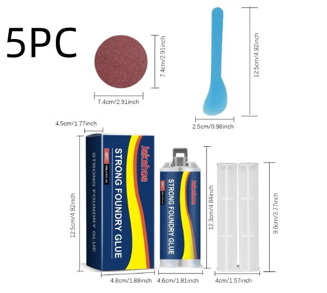 85ml metal sealant epoxy adhesive for bonding stainless steel copper aluminium with waterproof properties