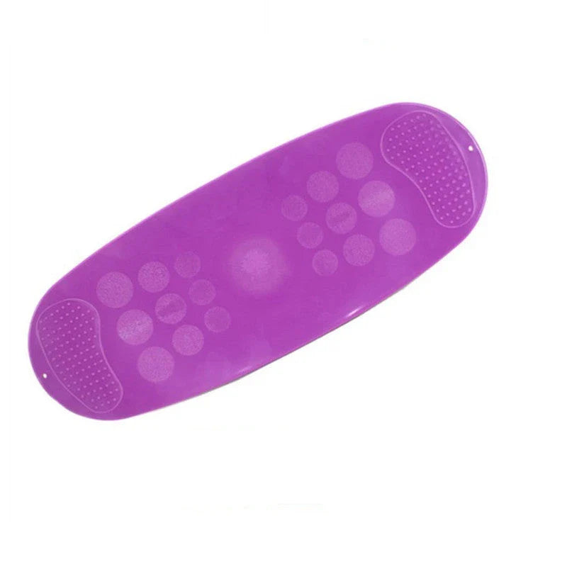 Premium balance board made of durable ABS material, available in multiple vibrant color options for fitness, balance, and core strengthening exercises.