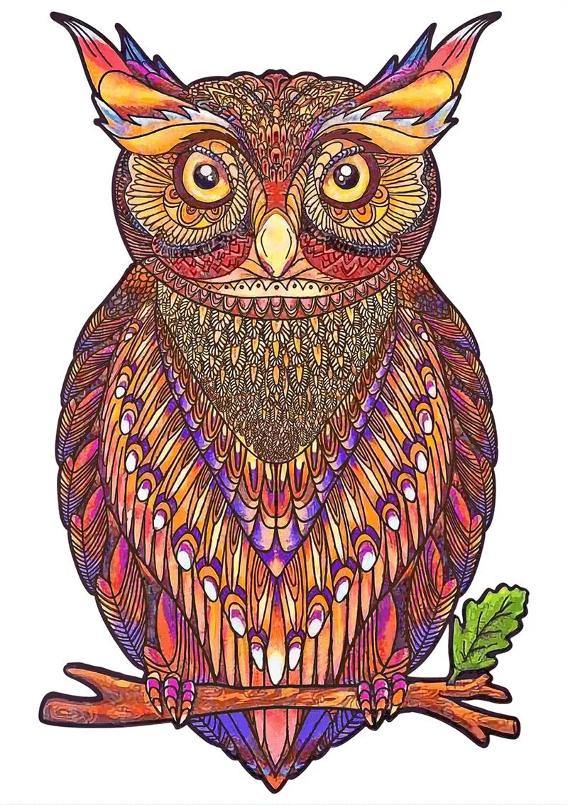 Colorful animal-shaped wooden jigsaw puzzles for kids, educational and fun