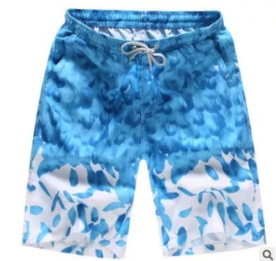Quick Dry Printing Beach Shorts with vibrant colors and eco-friendly natural pulp dyeing