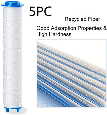 Premium high-pressure rainfall shower head with multiple spray modes and filtration for a refreshing and relaxing bathing experience