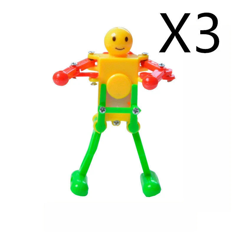 Clockwork Dancing Robot - Entertaining Twist and Twirl Toy for Kids