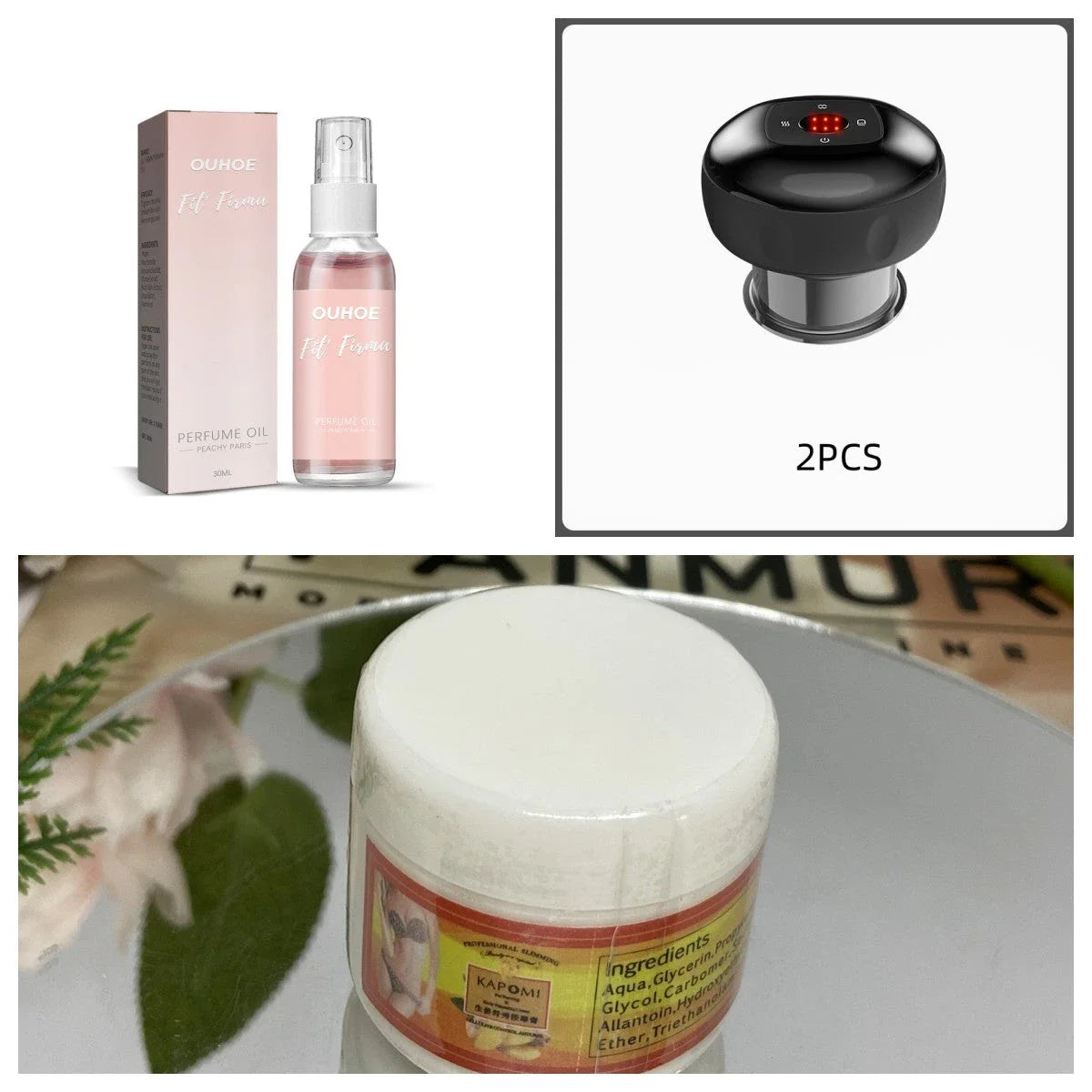 Professional-Grade Cupping & Scraping Massage System for Body Sculpting and Pain Relief