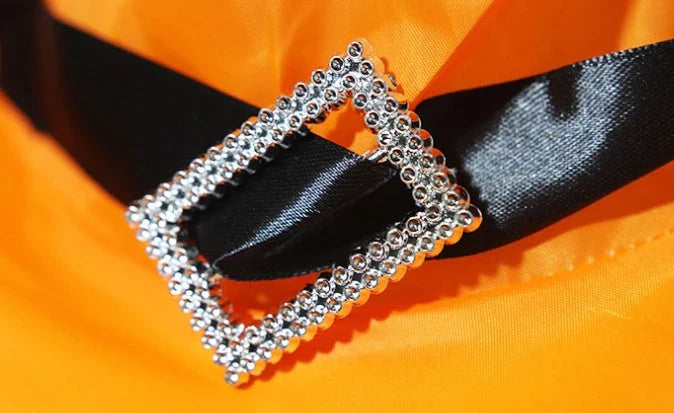 A colorful LED-illuminated witch hat with elf ears, perfect for Halloween home decor and parties.