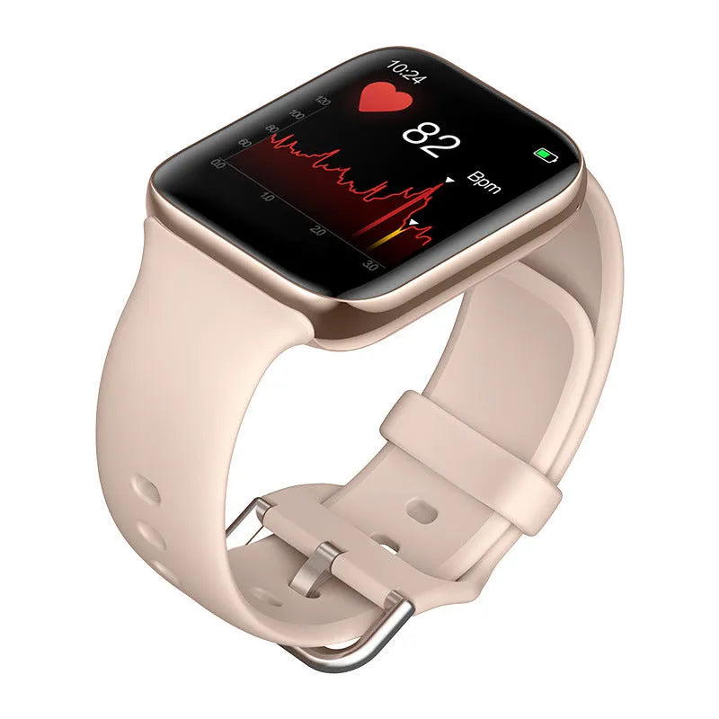 Smart bracelet with Bluetooth call function and blood pressure monitoring on wrist