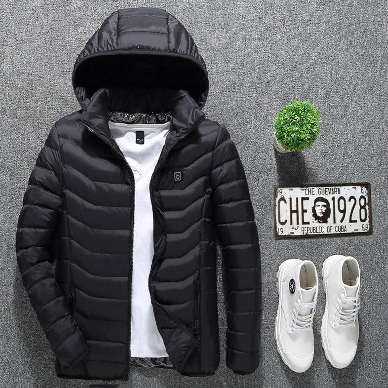 Versatile heated jacket with USB charging for customizable warmth and cozy comfort in any weather
