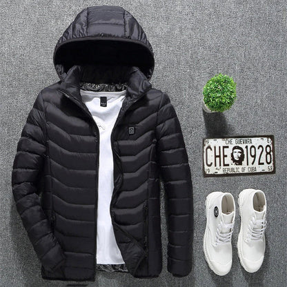 Versatile heated jacket with USB charging for customizable warmth and cozy comfort in any weather