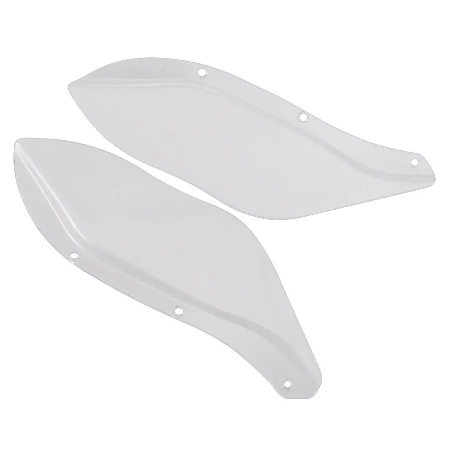 Harley motorcycle black ABS plastic side wind deflector wings for Touring models