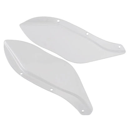 Harley motorcycle black ABS plastic side wind deflector wings for Touring models