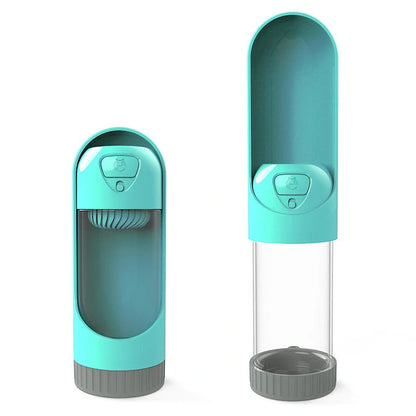 BPA-free hanging water cup for dogs with 300ml capacity and no-waste valve