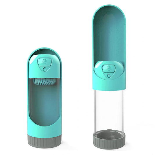 BPA-free hanging water cup for dogs with 300ml capacity and no-waste valve