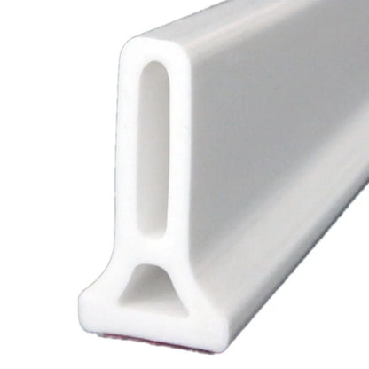 Flexible silicone bathroom waterproof strip in black, grey or white for shower room dry-wet separation