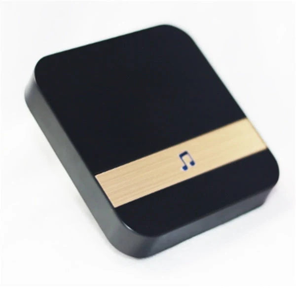 Light reminder wireless doorbell in black and white with app pairing