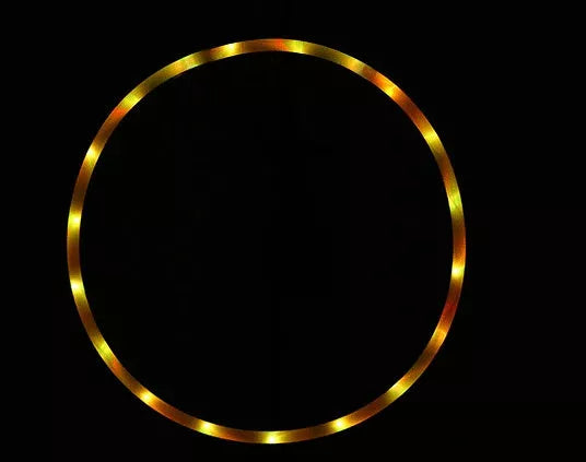 LED Glow Hula Hoop with colorful lights, perfect for fitness and parties