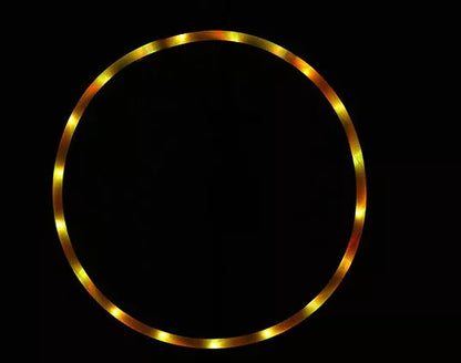 LED Glow Hula Hoop with colorful lights, perfect for fitness and parties