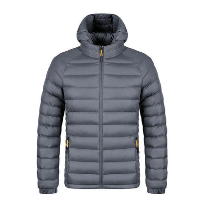 Stylish lightweight hooded jacket for men in various colors and sizes