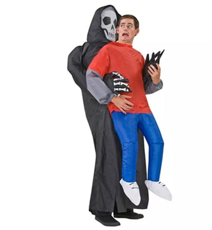 Trump Chair Inflatable Suit for cosplay and dress up, one size fits most adults