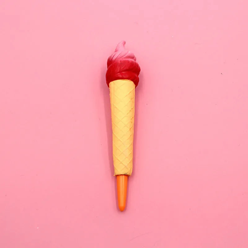 16.5cm cartoon vent pen with 0.5mm tip, 20g, compatible with Apple iPhone models, for office and student use.