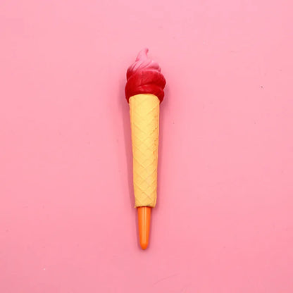 16.5cm cartoon vent pen with 0.5mm tip, 20g, compatible with Apple iPhone models, for office and student use.