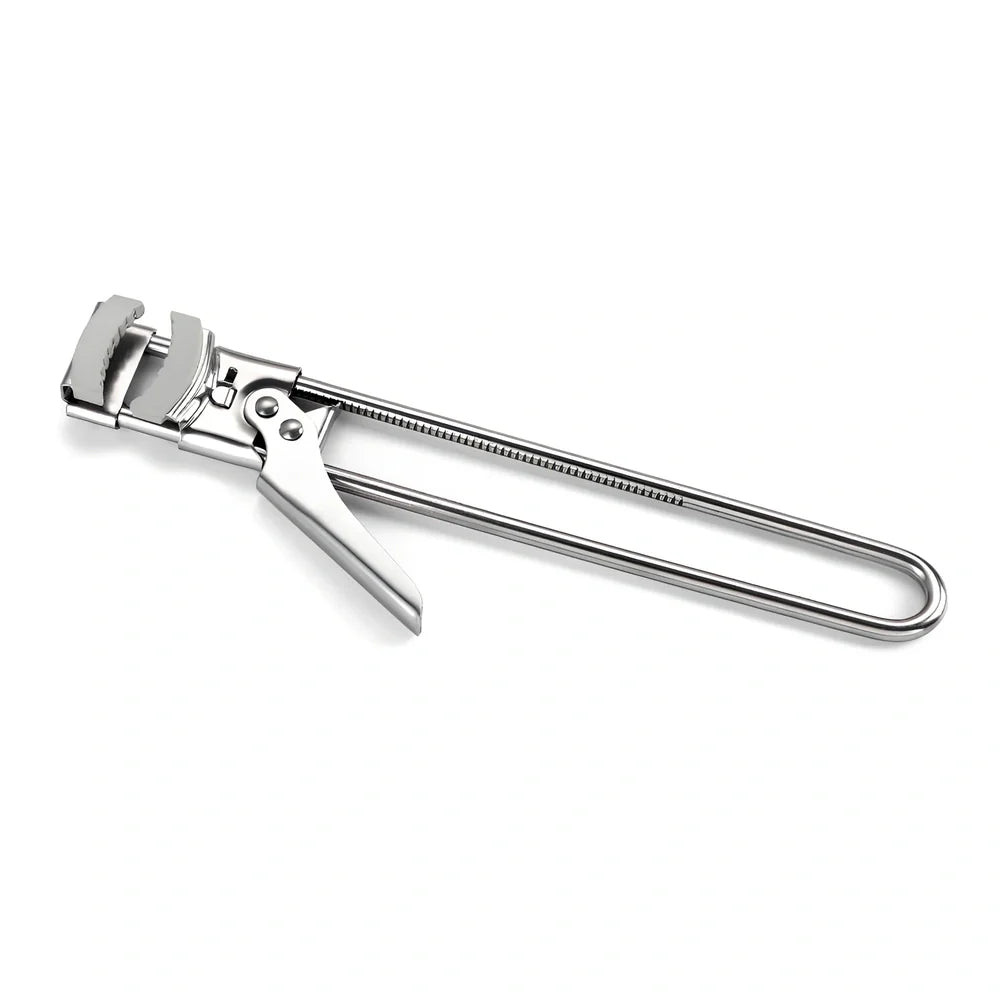 Master Opener stainless steel adjustable bottle can opener with 19cm length and non-slip handle