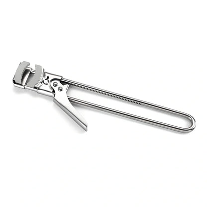 Master Opener stainless steel adjustable bottle can opener with 19cm length and non-slip handle