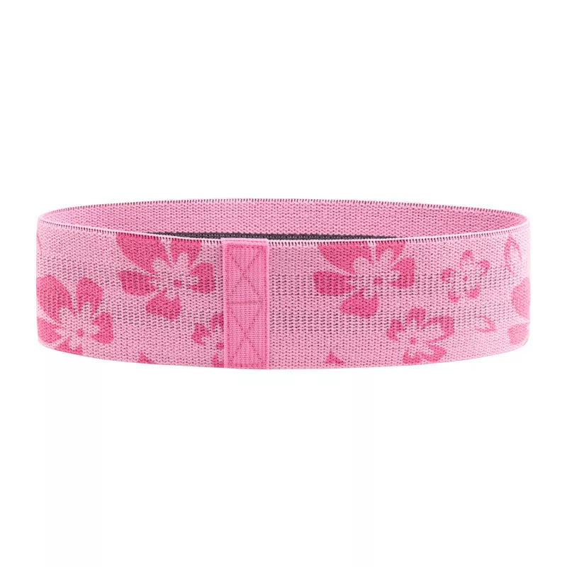 Pure cotton yoga resistance band for hip and buttocks training in various colors and sizes